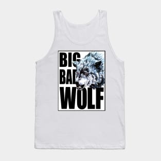 Big Bad Wolf (Black) Tank Top